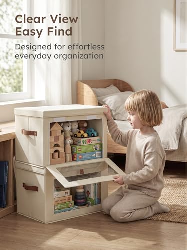 Homsorout Large Closet Storage Organizer - Clothes Storage Bins - Image 4