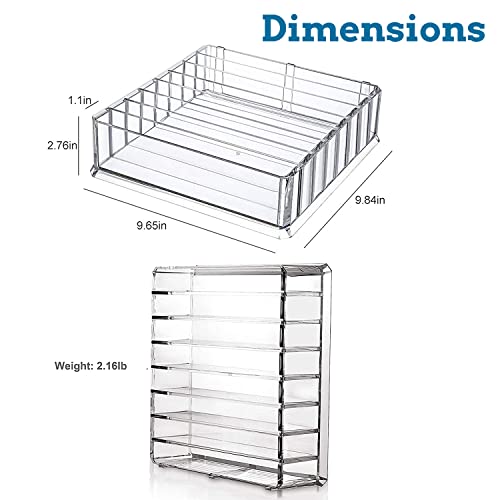 Bawuie Lid Organizer for Food Storage Container, Plastic Lid - Image 7
