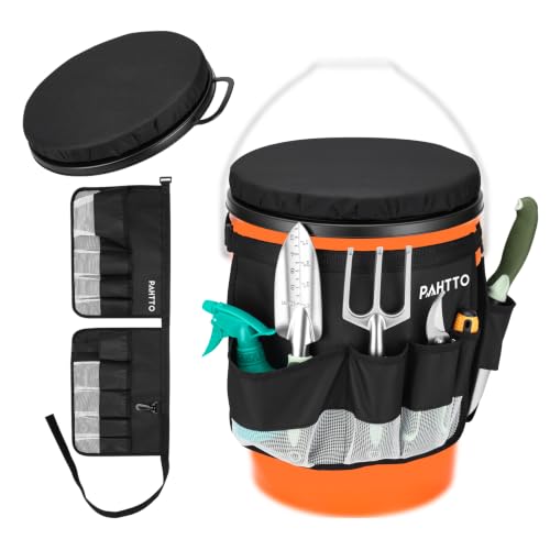 5 Gallon Bucket Seat,Tool Organizer Bag & Bucket Seat Lid - Image 2