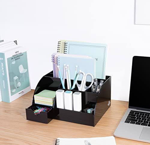 My Space Organizers Black Desk Organizer with 9 Compartments - Image 6