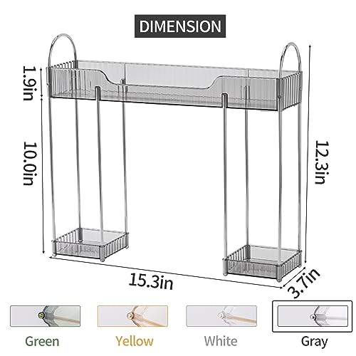 YCIA&DONE Bathroom Countertop Organizer Over The Faucet, Narrow - Image 5