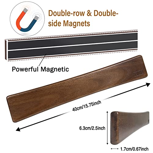 HOSHANHO Magnetic Knife Strips, Magnetic Knife Holder - Image 4