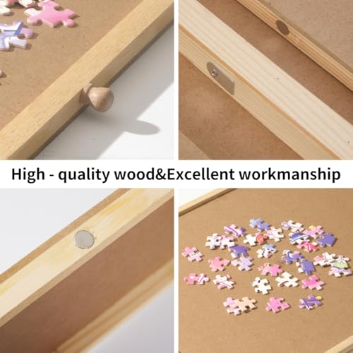 Small Puzzle Board 18.1 X 14.4 Inch Puzzle Table | Home Organization - Image 7