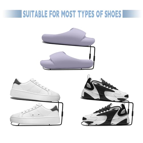 CiBiZi Shoe Slots Organizer 10Pack Metal Shoe Stackers for a Pair - Image 4