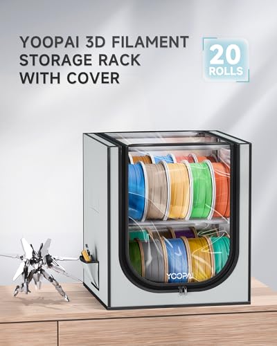 YOOPAI 3D Printer Filament Storage Box – 2 Tier Fila | All Products - Image 3