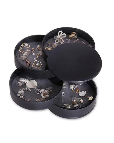 CONBOLA Jewelry Organizer, Small Jewelry Storage Box - Image 2