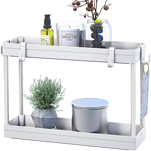 Simple Houseware 2-Tier Under Sink Organizer Storage | All Products - Image 7