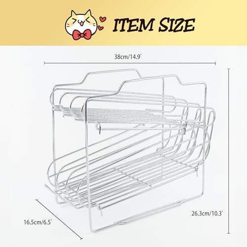 Cat Food Organizer - Wet Cat Food Rack for 3oz or 5.5oz Cans (24 - Image 3