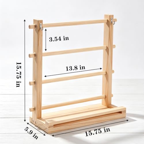Ribbon Storage Rack Spool Holder Organizer Sewing Craft - Image 3