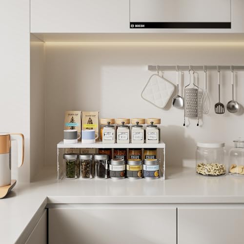 Stackable Expandable Metal Shelf Organizer | Home Organization - Image 3