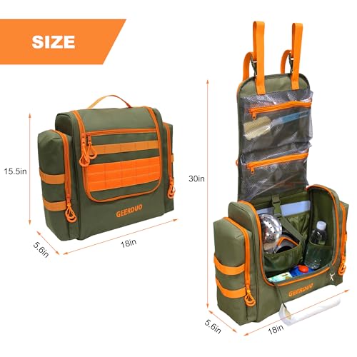 Tactical Camp Kitchen Organizer, Large Camping Utensil - Image 4