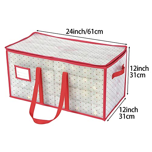 Sattiyrch Plastic Christmas Ornament Storage Box | Home Organization - Image 3