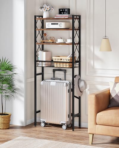 Over The Toilet Storage Rack, 4-Tier Bathroom Organizer Shelf - Image 4