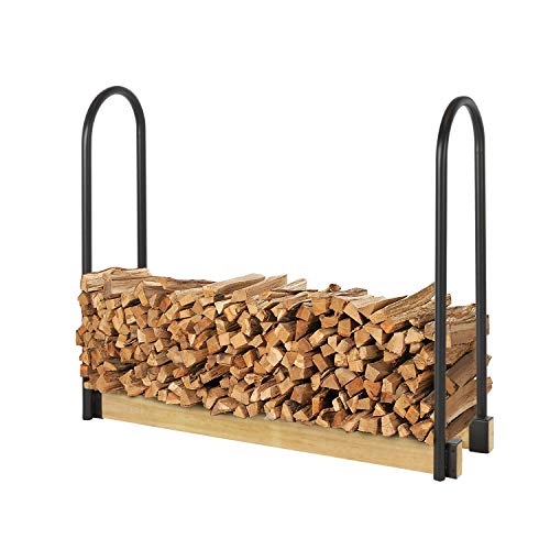 Outdoor Wood Rack for Firewood - Shelter Firewood Holder & - Image 2