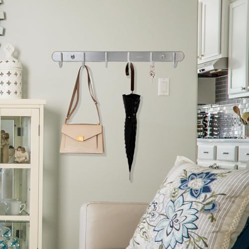 Coat Hook Rack Wall Mounted - Sagmoc Towel Hook Rail - Image 3