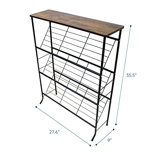 ZOES HOMEWARE Narrow Shoe Rack for Front Door Entran | All Products - Image 4