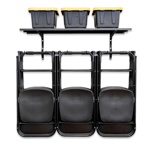 StoreYourBoard Chair Storage Rack with Storage Shelf – - Image 4