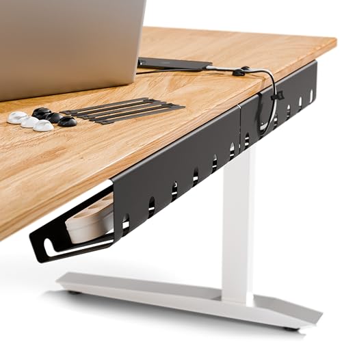 PAMO Cable Management Under Desk, Set of 2 - Black - Image 2