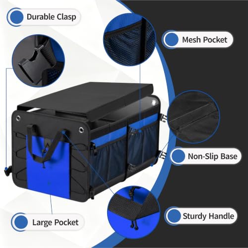 Car Trunk Organizer for SUV Sedan Pickup Cargo Storage - Image 5