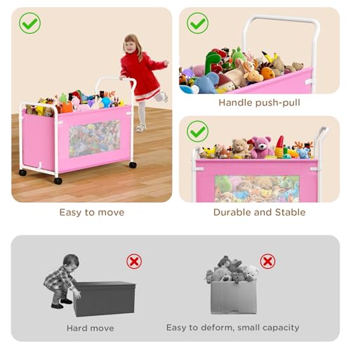 KEEGH Extra Large Toy Box for Kids, Heavy Duty Toy Storage - Image 7