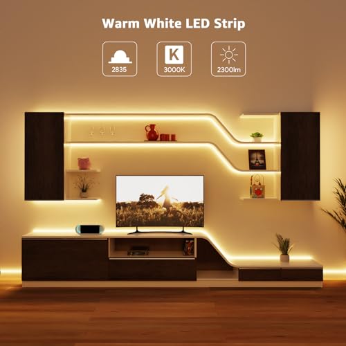 Lepro LED Strip Light, 32.8Ft Dimmable Vanity Lights - Image 4