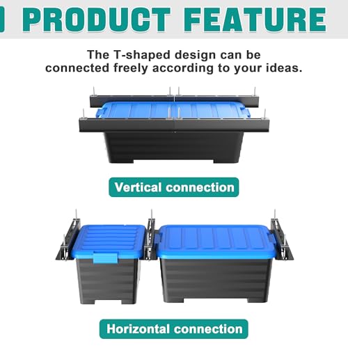 EVERHANGER Ceiling Storage Rack, Heavy Duty Overhead Storage Rack - Image 5