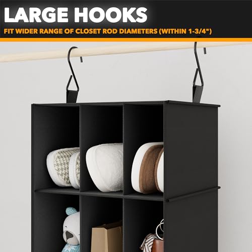 SpaceAid 2 Pack Hanging Closet Organizer and Storage | All Products - Image 6