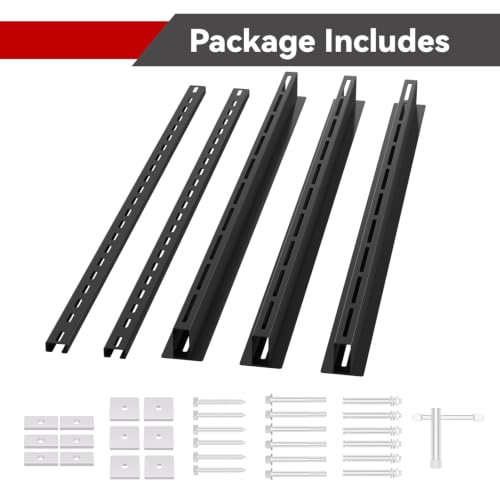 Adjustable Overhead Tote Storage Rail System Garage | Garage Storage - Image 7
