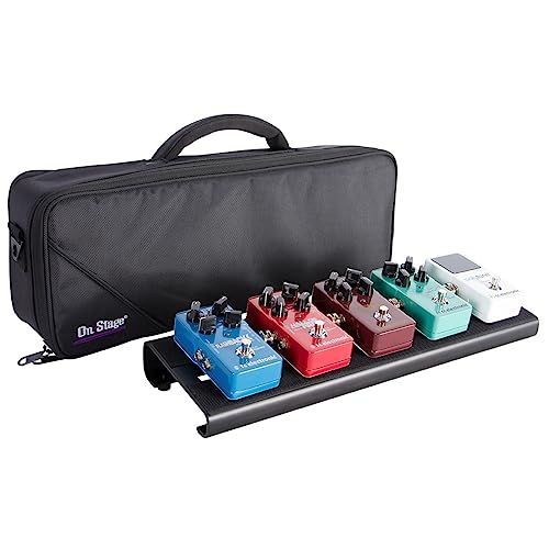 OnStage On-Stage GPB2000 Compact Pedal Board with Gig Bag, Black - Image 2