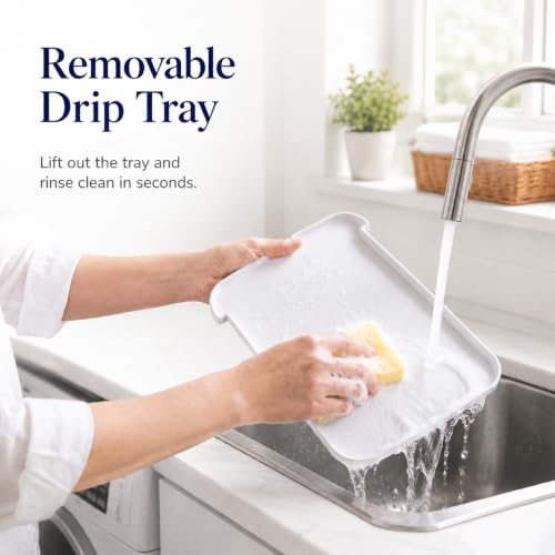 Laundry Detergent Holder with Pod Storage Drawer & Drip - Image 8