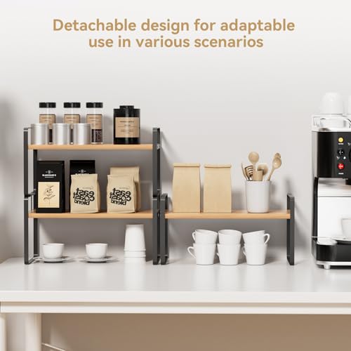 YGYQZ Desk Shelf Organizer, 2-Tier Desktop Bookshelf | All Products - Image 5