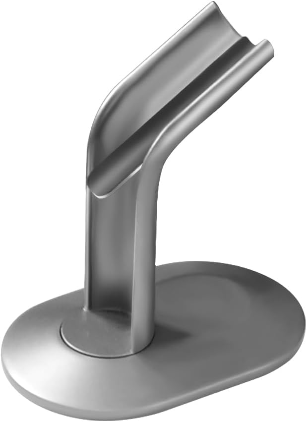 Desktop Holder Mount for Dyson HD08 HD15 HD16 Hair Dryer for HT01 Straightener Aluminum Alloy Bracket Stand (1pcs,Grey)