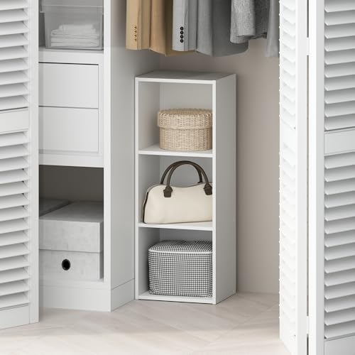 Furinno Reed Closet Organizers and Storage, 3-Tier Closet - Image 2