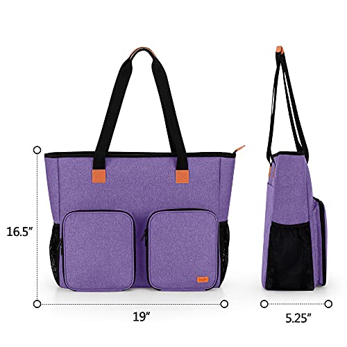 LUXJA Diamond Painting Carrying Case for A3 Light Pad, Purple - Image 4