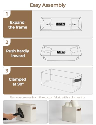 StorageWorks Narrow Storage Bins, Tall Storage Basket - Image 6