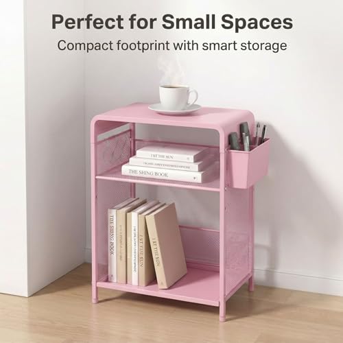 Small 3 Tier Printer Stand for Under Desk, Height | Home Organization - Image 4