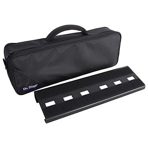 OnStage On-Stage GPB2000 Compact Pedal Board with Gig Bag, Black - Image 3