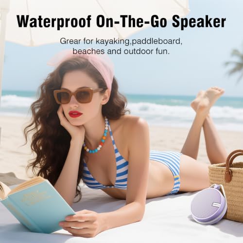 INSMY C12 IP67 Waterproof Shower Bluetooth Speakers Portable - Image 5