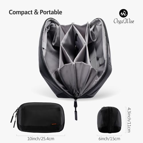 OrgaWise Electronics Travel Organizer, Multi-Layer Tech Case - Image 3