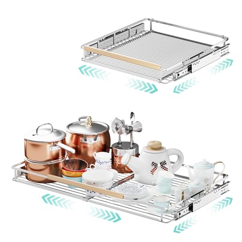 2Pack Expandable Pull Out Cabinet Organizer, 23.2-39.9" W - Image 2