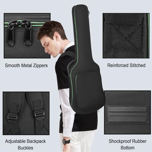 Electric Guitar Bag 7MM Soft Padded Electric Guitar Case - Image 4