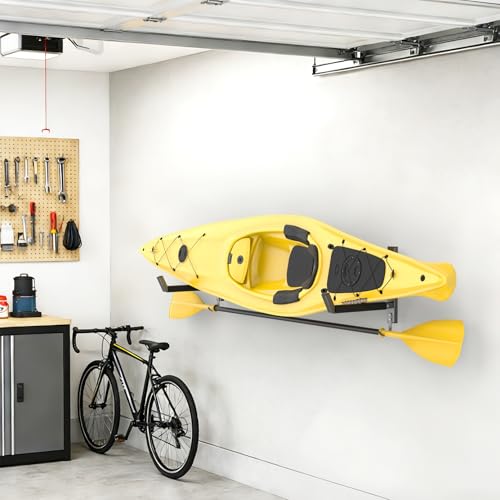WALMANN Wall Mount Kayak Rack for Garage, Heavy-Duty Kayak - Image 3