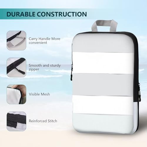 XBLGX Compression Packing Cubes, 5-Piece Set Travel Organizer - Image 3