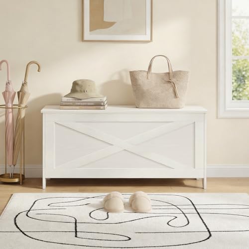MAHANCRIS 39.4" Storage Chest with Lid, Storage Benc | All Products - Image 3