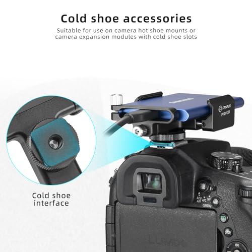 FANAUE SSD Mount Bracket SSD Holder with Cold Shoe Cable Clamp - Image 4