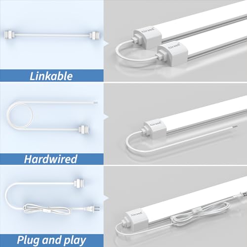 Airand LED Shop Lights for Garage 4FT with Plug, Utility Linkable - Image 6
