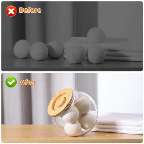 Laundry Pod Container,Dryer Ball Holder Dispenser - Image 7