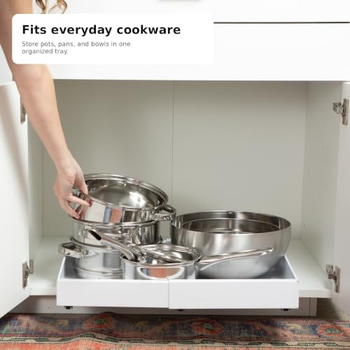 Expandable Pull-Out Cabinet Organizer, 1 Pack - Image 3