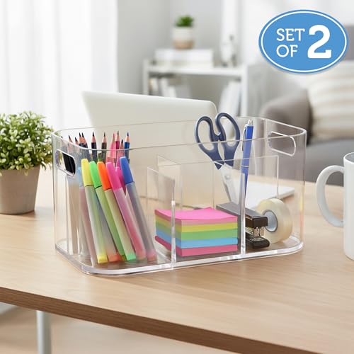 STORi Bliss 5-Compartment Plastic Cosmetics Storage Organizer - Image 5