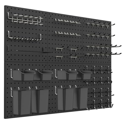 Peg Board Kit, Includes Pegboard and Accessories - Image 2